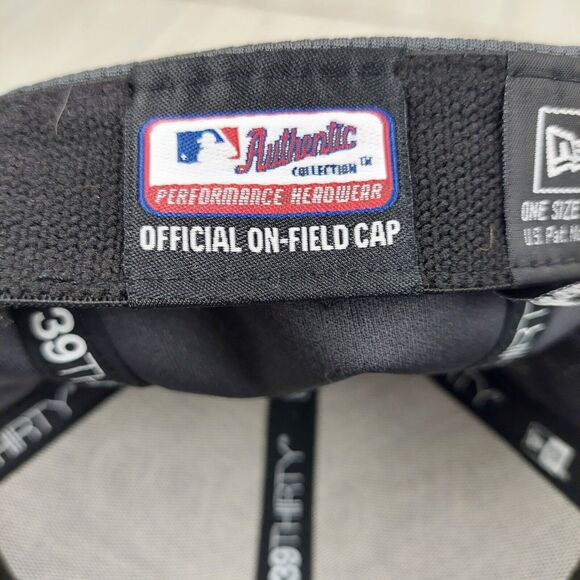 Houston Astros Hat Cap New Era 39Thirty Fitted Baseball MLB World Series Gray - Picture 7 of 8
